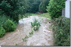 Falkland flood event on 16th July 2011