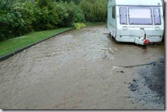 Falkland flood event on 16th July 2011