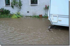 Falkland flood event on 16th July 2011